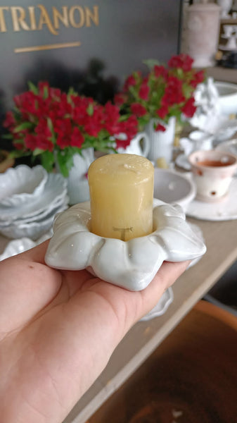 Cu. Flor tea light