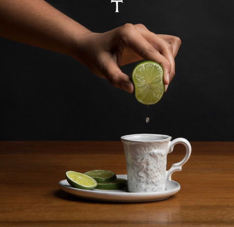 Cu. Set tequilero viva méxico blanco