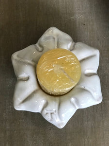 Cu. Flor tea light