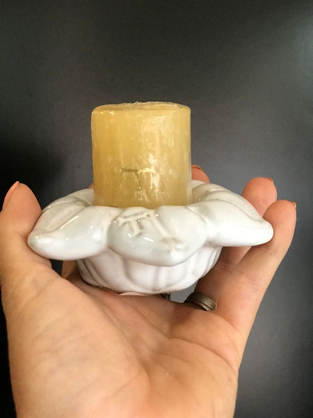 Cu. Flor tea light